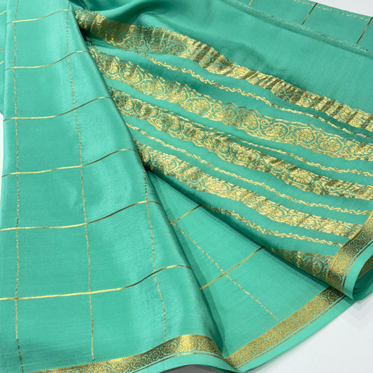 Pure Mysore Crepe Silk Saree