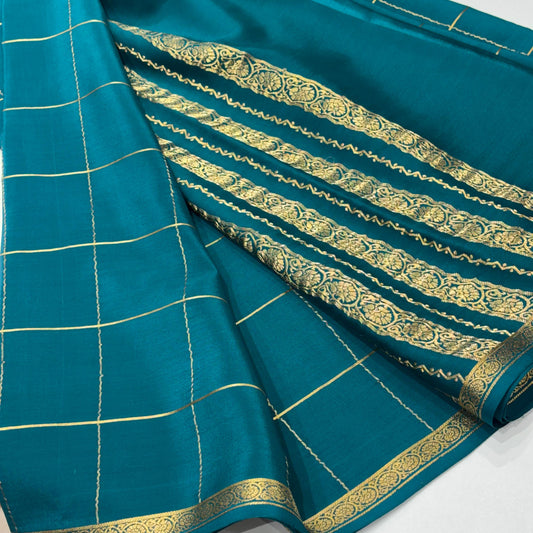 Pure Mysore Crepe Silk Saree