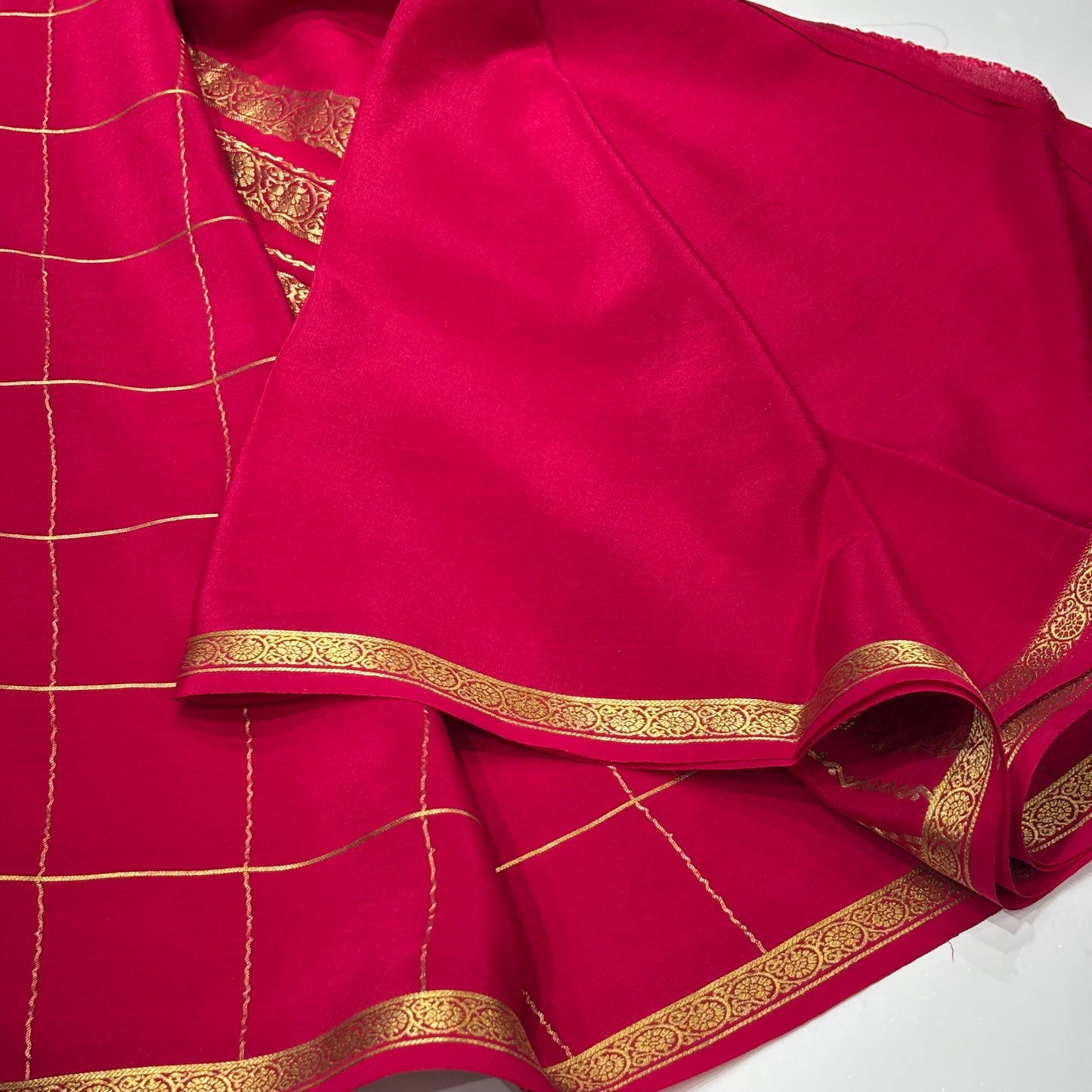 Pure Mysore Crepe Silk Saree