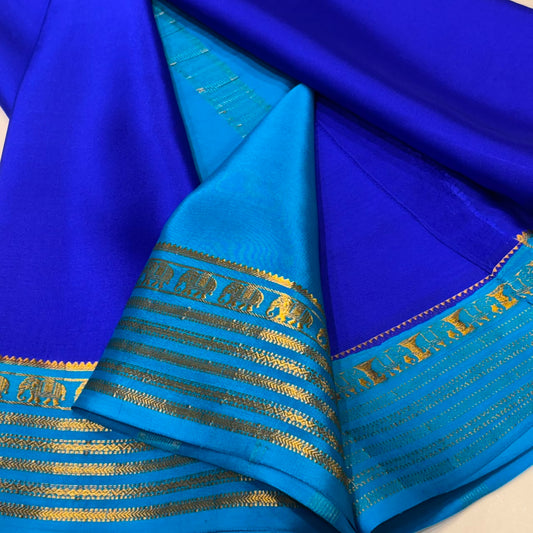 Pure Mysore Crepe Silk Saree