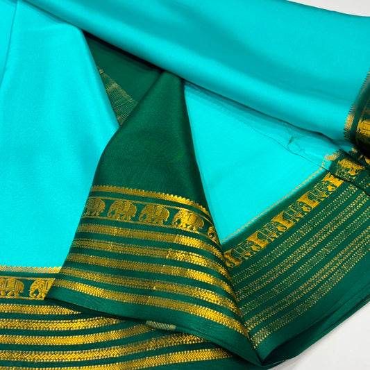 Pure Mysore Crepe Silk Saree
