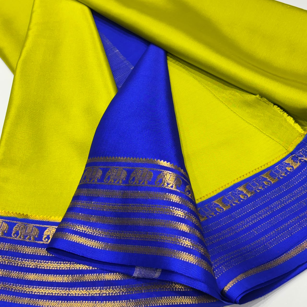 Pure Mysore Crepe Silk Saree