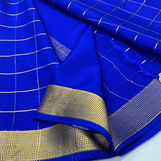 Pure Mysore Crepe Silk Saree