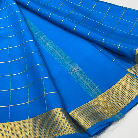 Pure Mysore Crepe Silk Saree