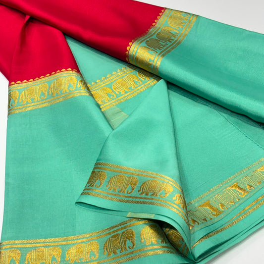 Pure Mysore Crepe Silk Saree