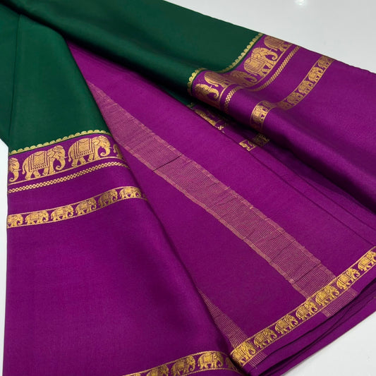 Pure Mysore Crepe Silk Saree