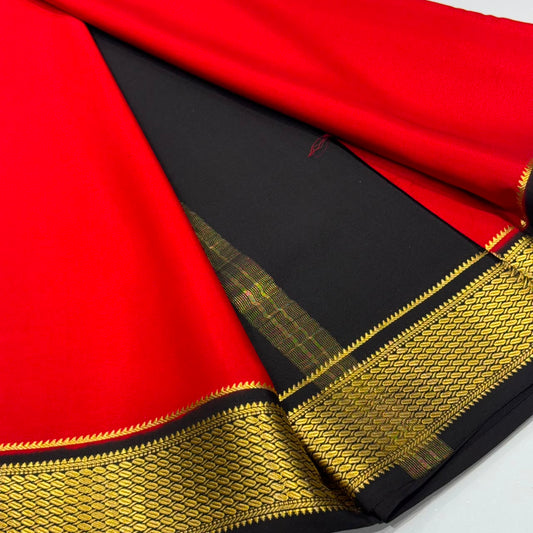 Pure Mysore Crepe Silk Saree