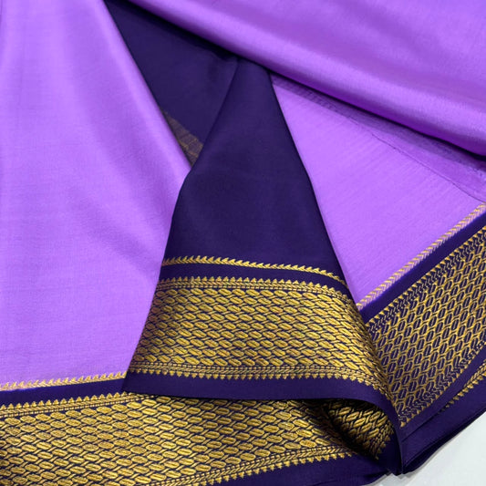 Pure Mysore Crepe Silk Saree