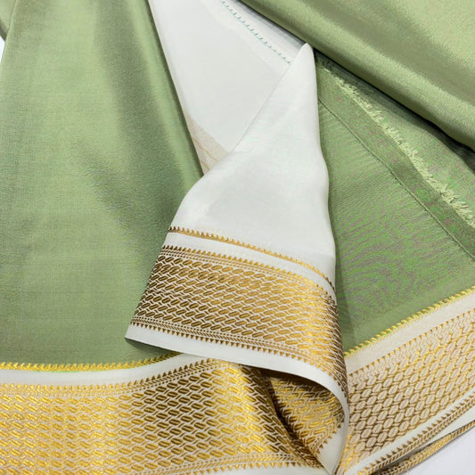 Pure Mysore Crepe Silk Saree