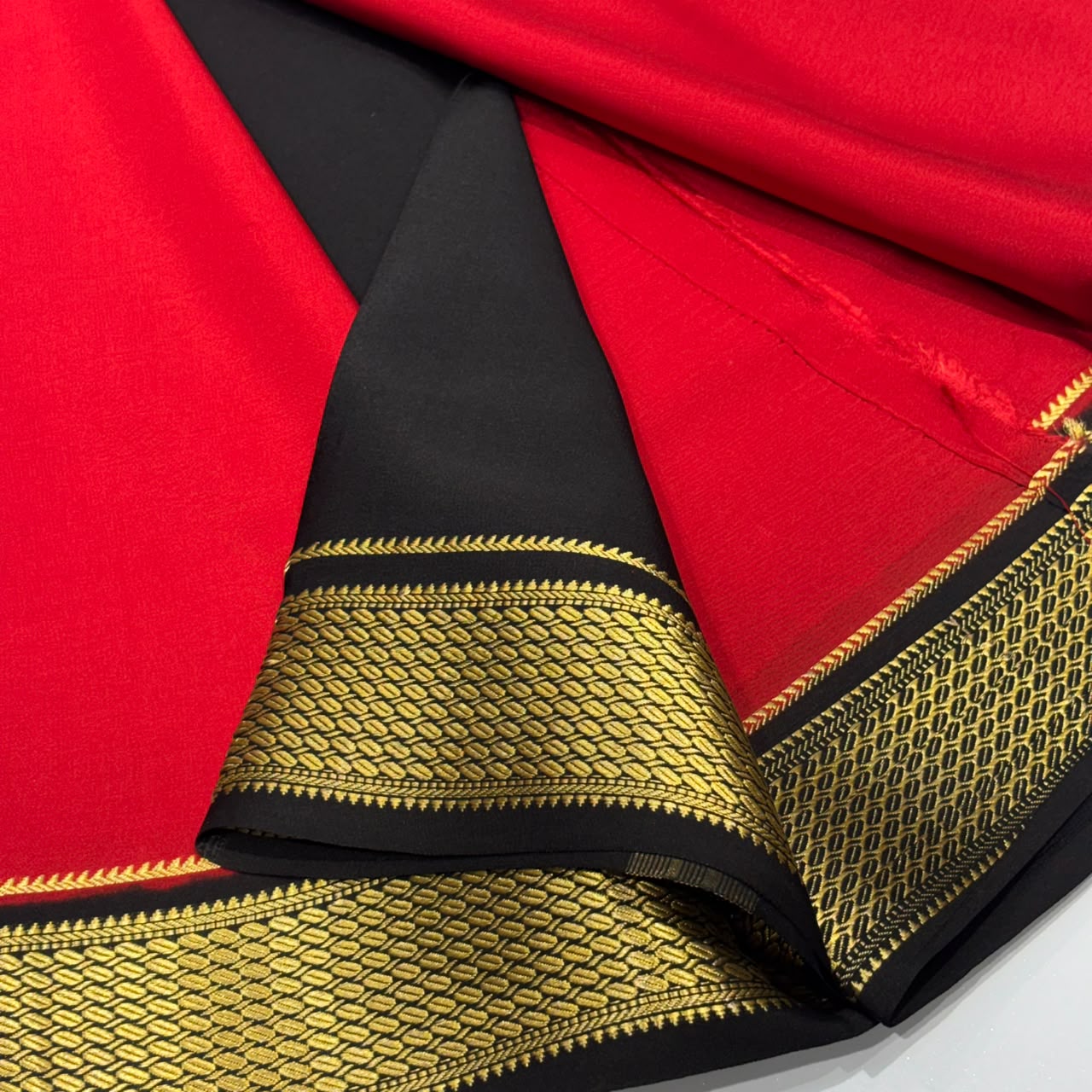 Pure Mysore Crepe Silk Saree