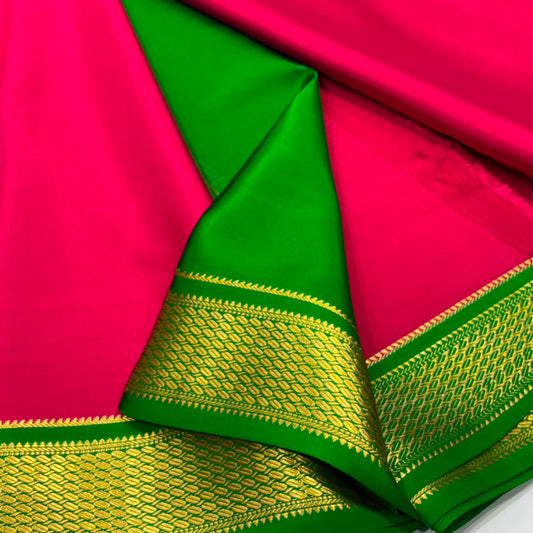 Pure Mysore Crepe Silk Saree