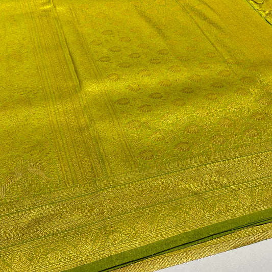 Soft Silk Semi Kanchivaram Brocade Saree