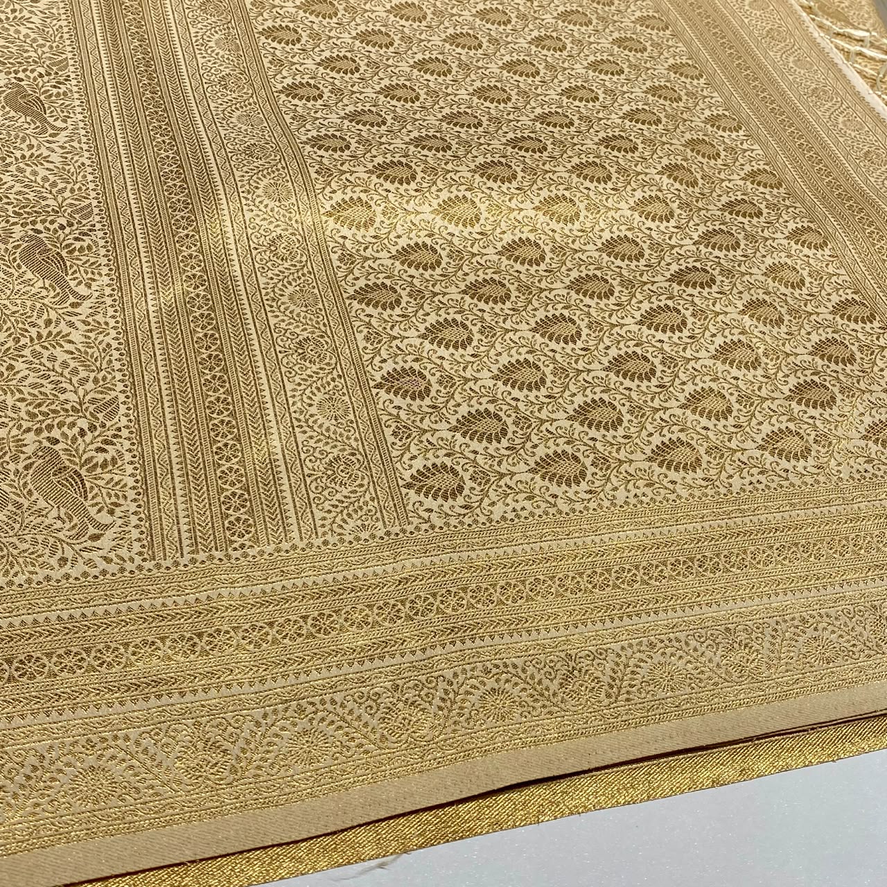 Soft Silk Semi Kanchivaram Brocade Saree
