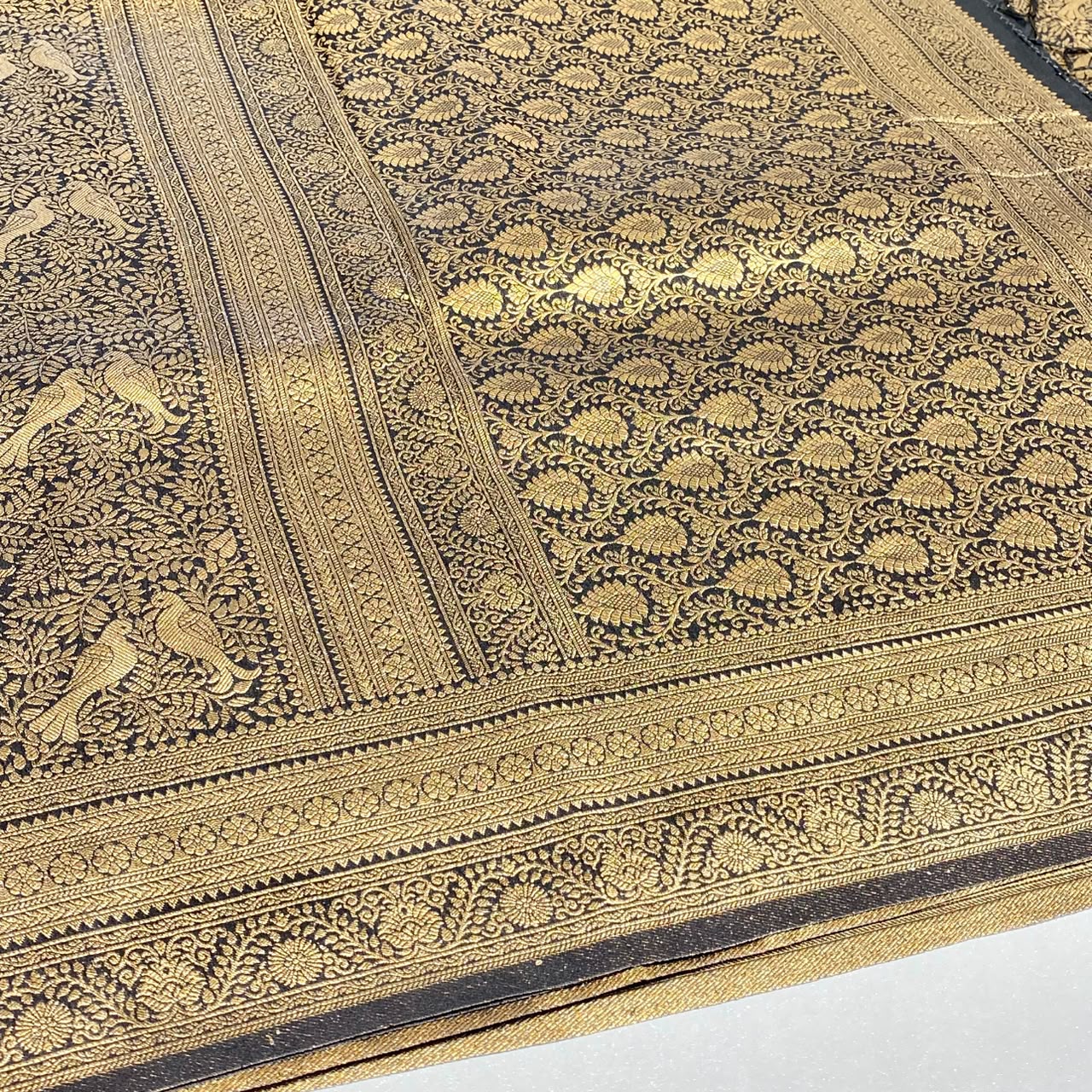 Soft Silk Semi Kanchivaram Brocade Saree