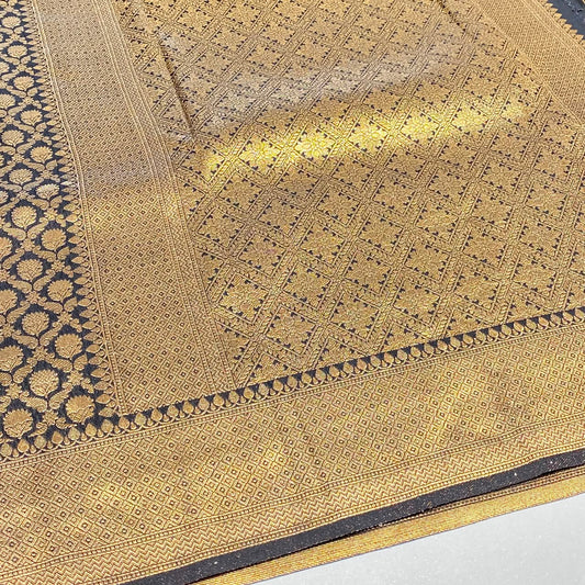Soft Silk Semi Katan Banaras Saree