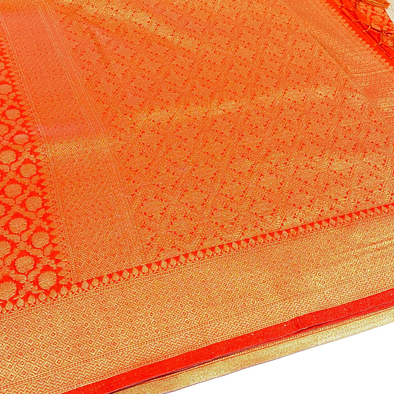 Soft Silk Semi Katan Banaras Saree