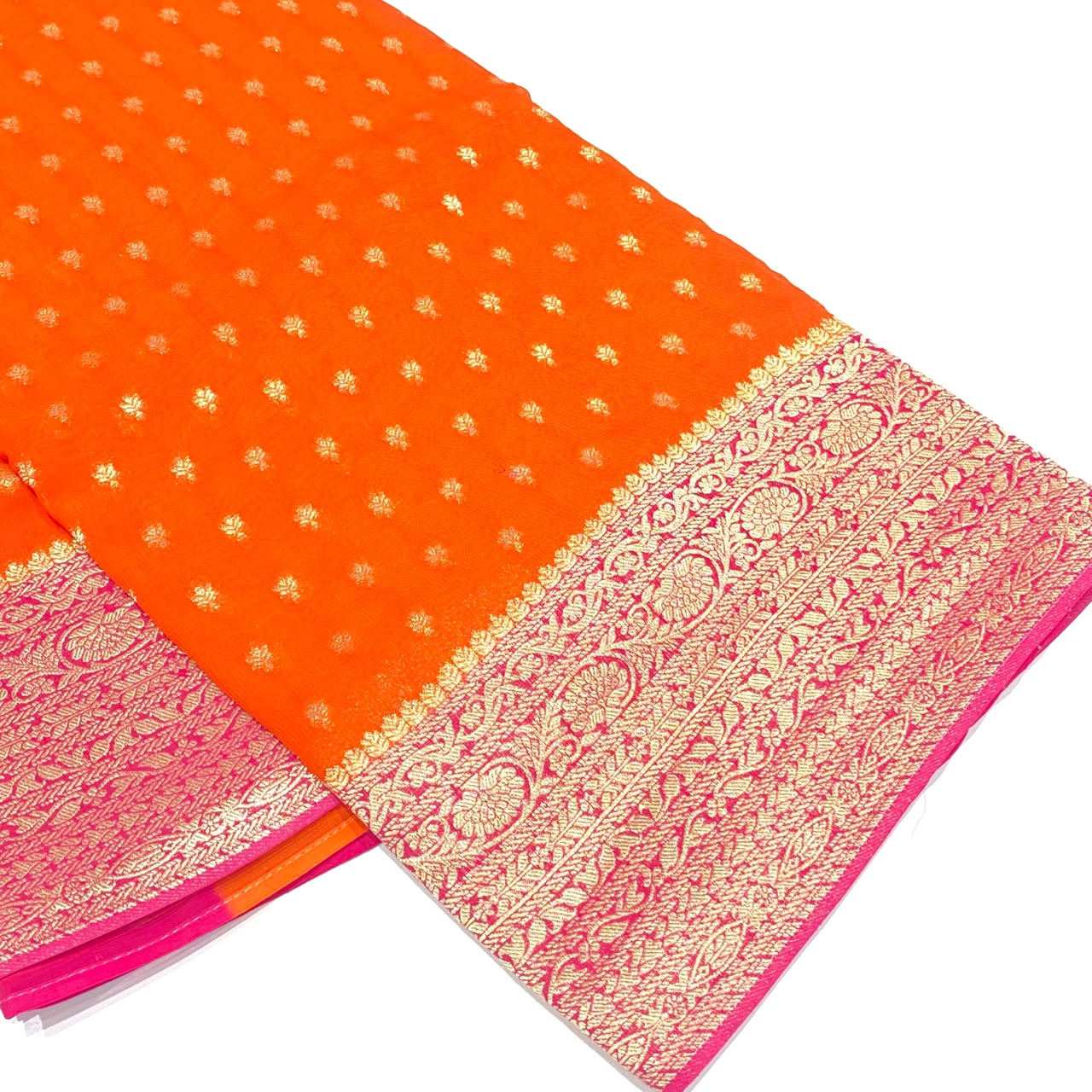 Banarasi Zari Georgette Saree