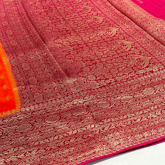 Banarasi Zari Georgette Saree
