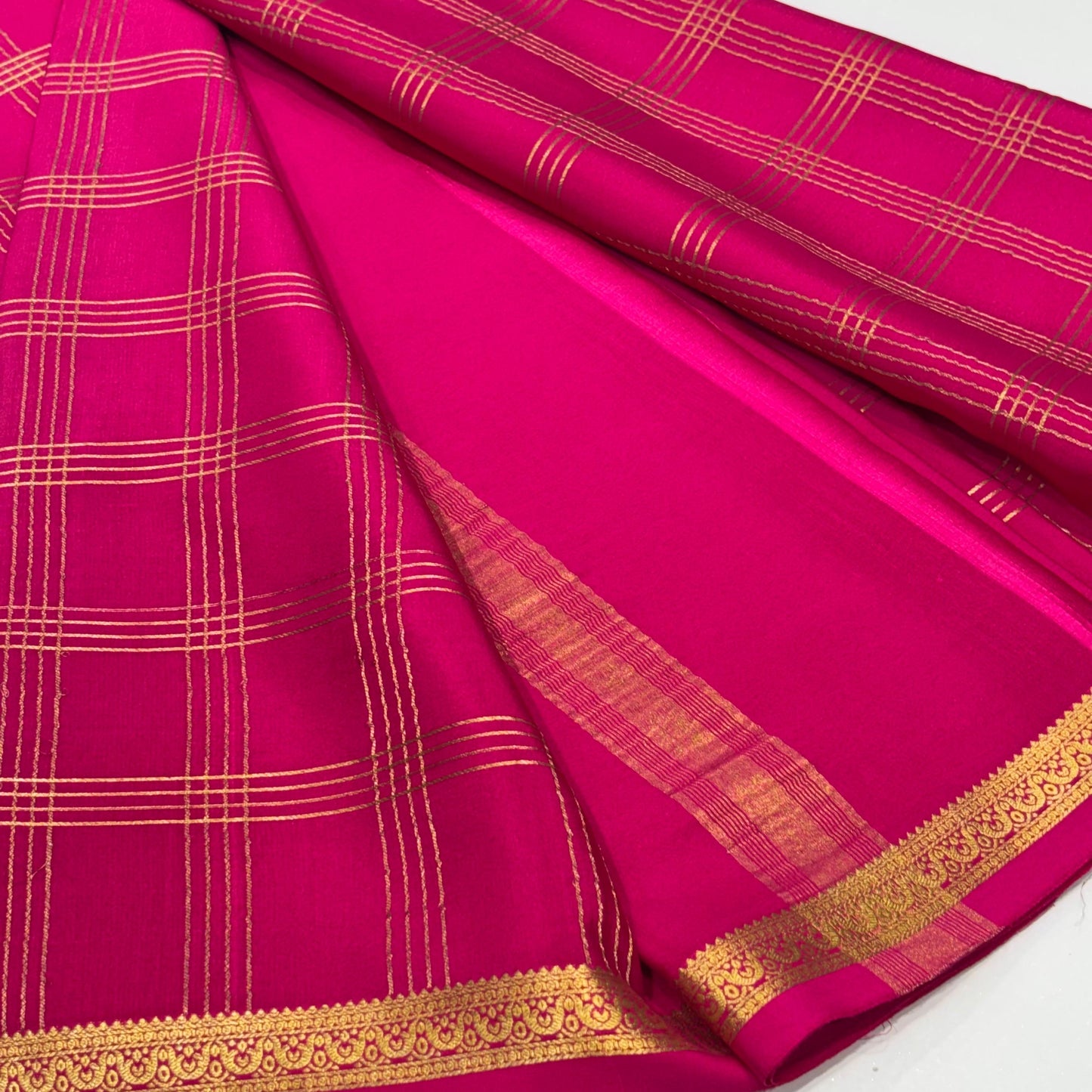Pure Mysore Crepe Silk Saree