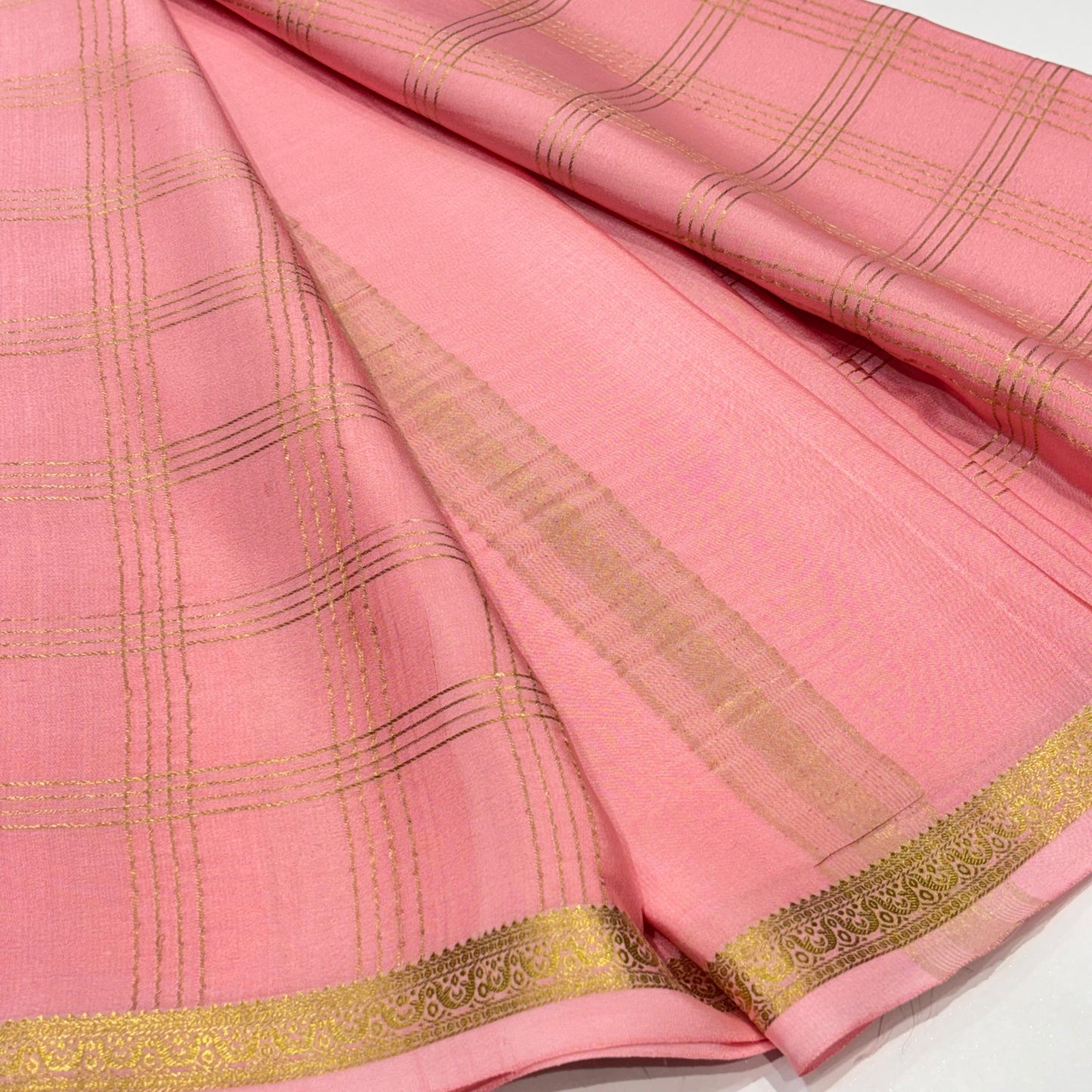 Pure Mysore Crepe Silk Saree