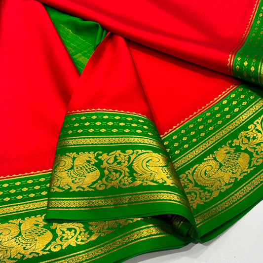 Pure Mysore Silk Saree