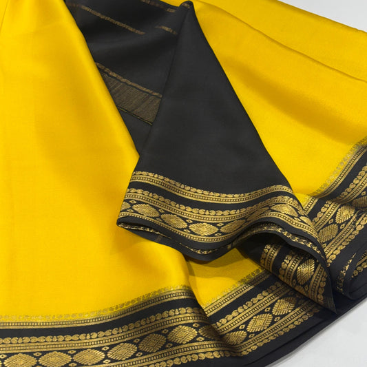 Pure Mysore Crepe Silk Saree