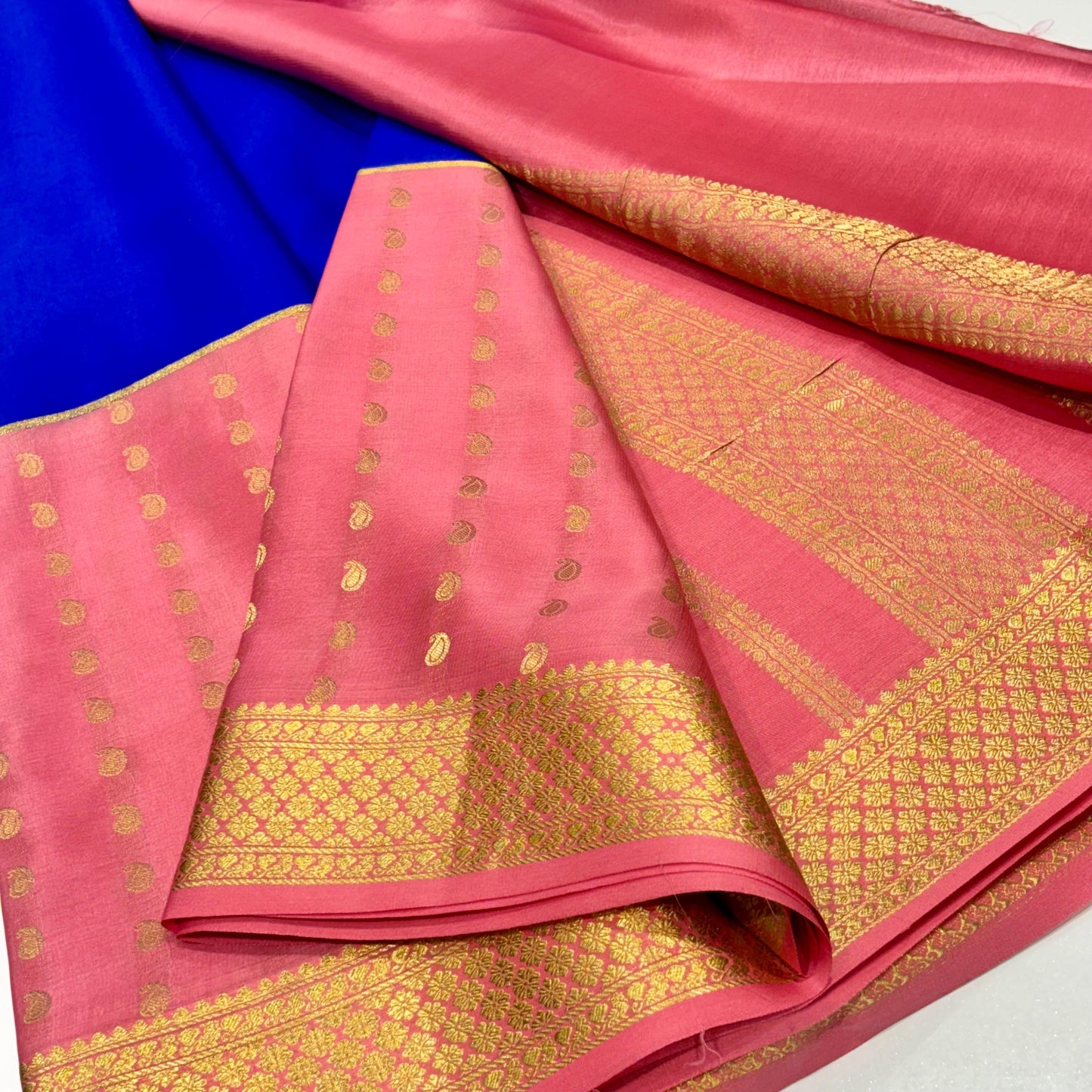 Pure Mysore Crepe Silk Saree