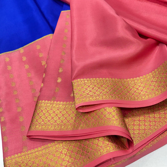 Pure Mysore Crepe Silk Saree
