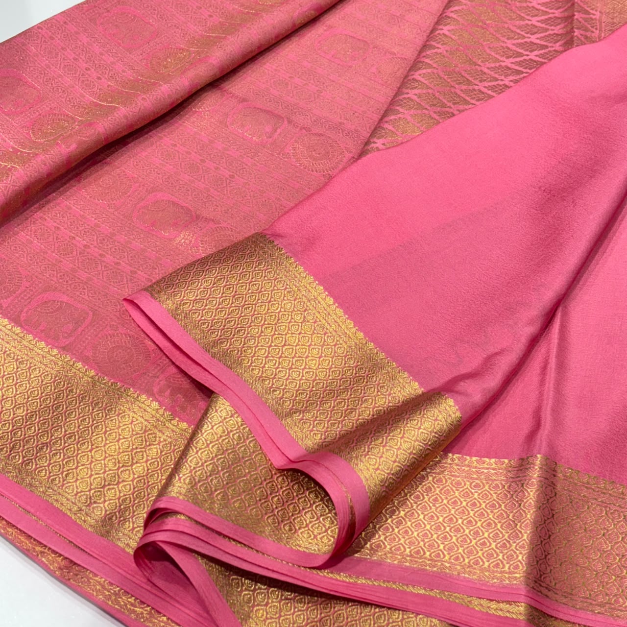 Brocade Pure Mysore Silk Saree