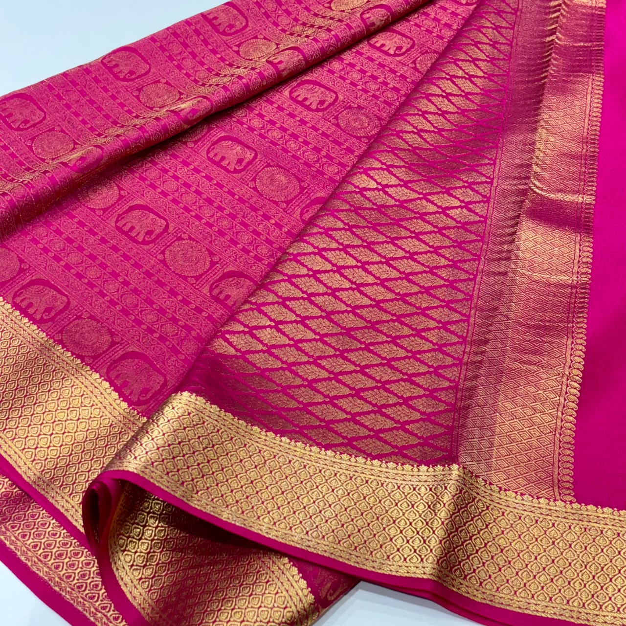 Brocade Pure Mysore Silk Saree