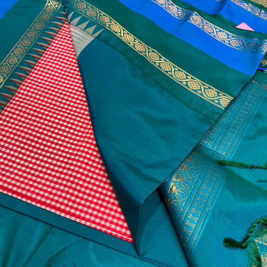 Soft Silk Semi Kanchivaram Saree