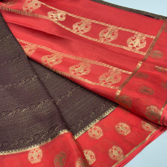 Brocade Pure Mysore Silk Saree