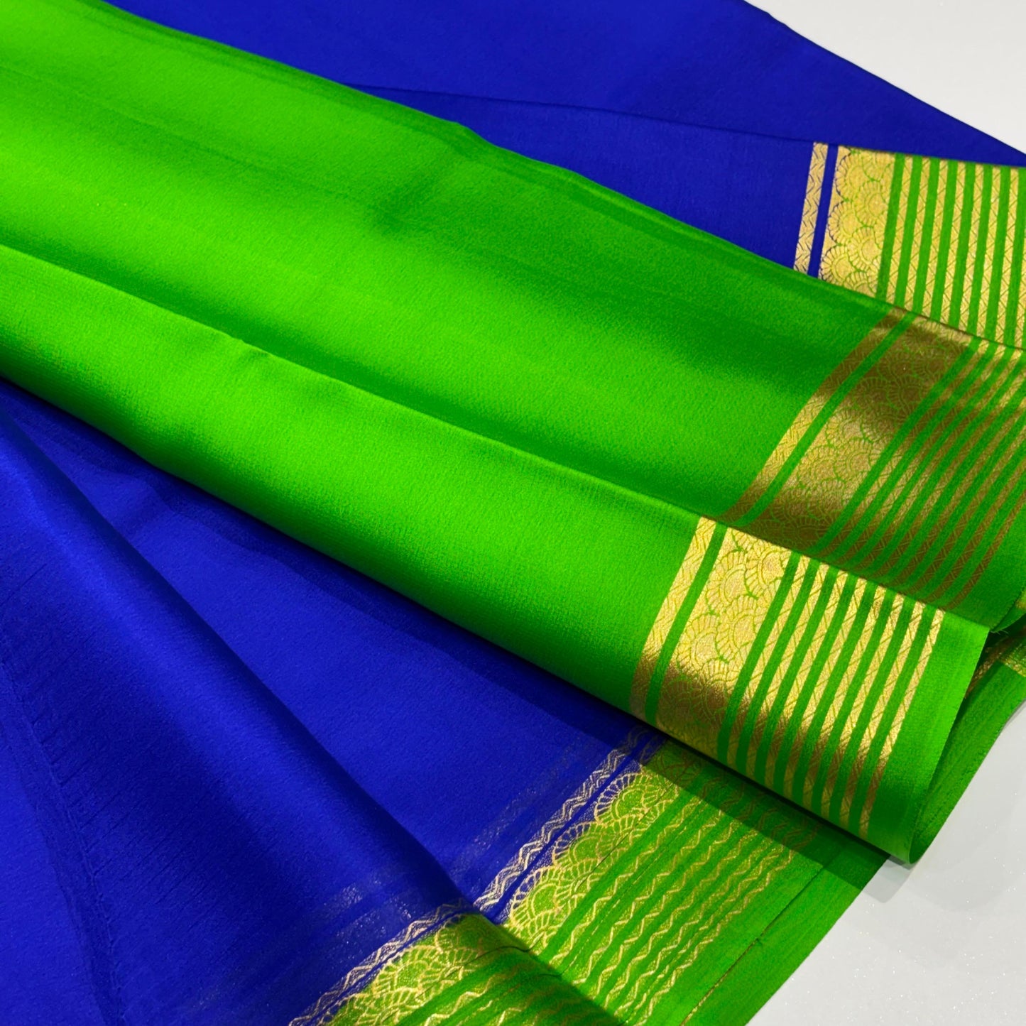 Pure Mysore Crepe Silk Saree