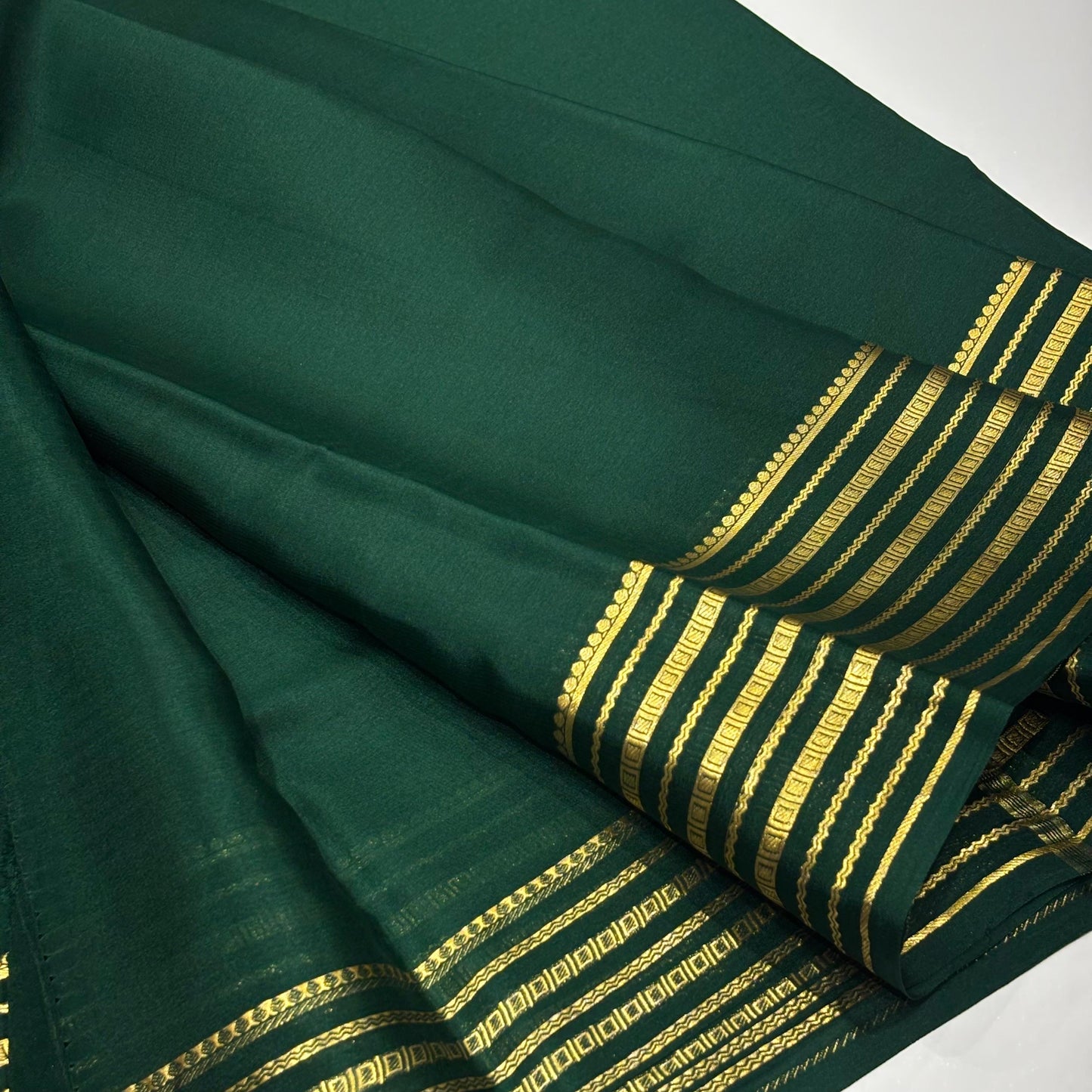 Pure Mysore Crepe Silk Saree