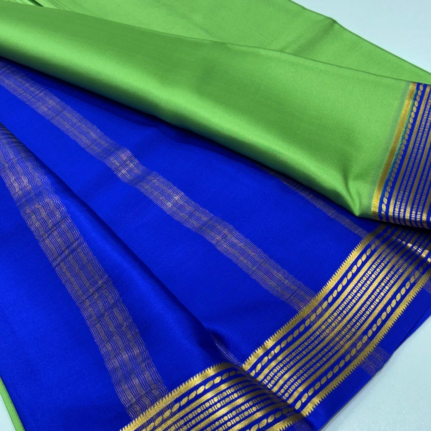 Pure Mysore Crepe Silk Saree