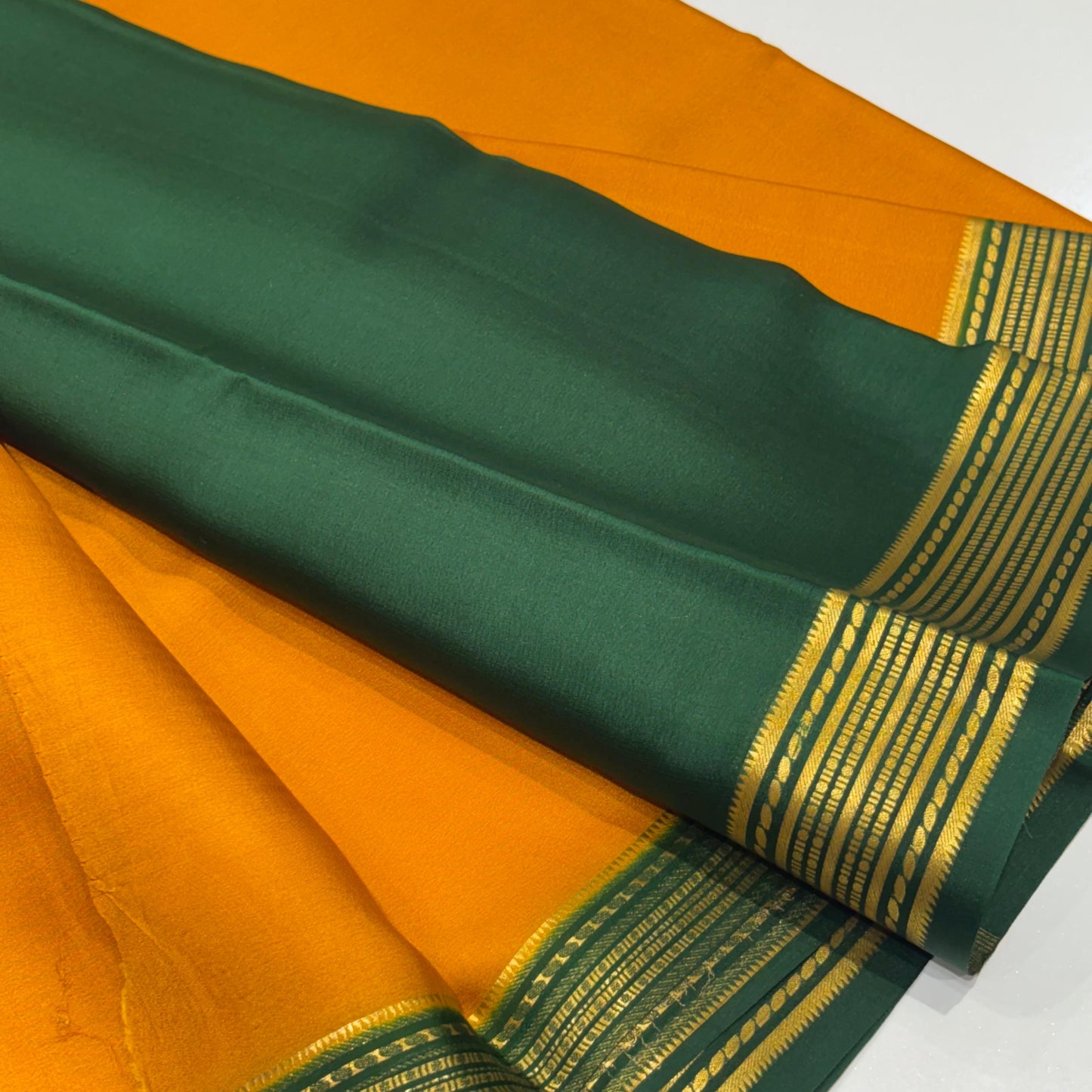 Pure Mysore Crepe Silk Saree