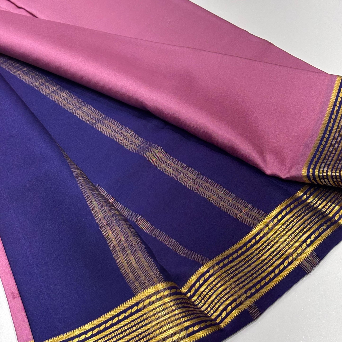 Pure Mysore Crepe Silk Saree