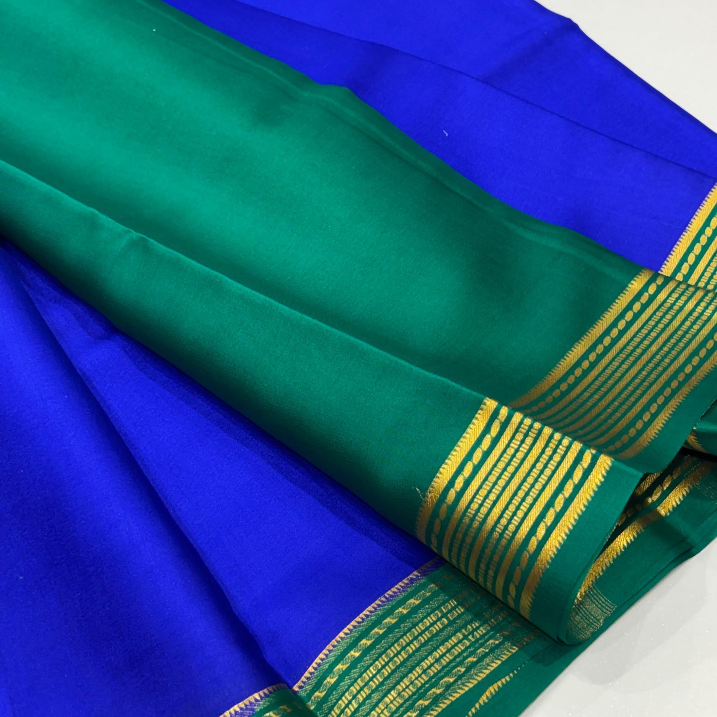 Pure Mysore Crepe Silk Saree