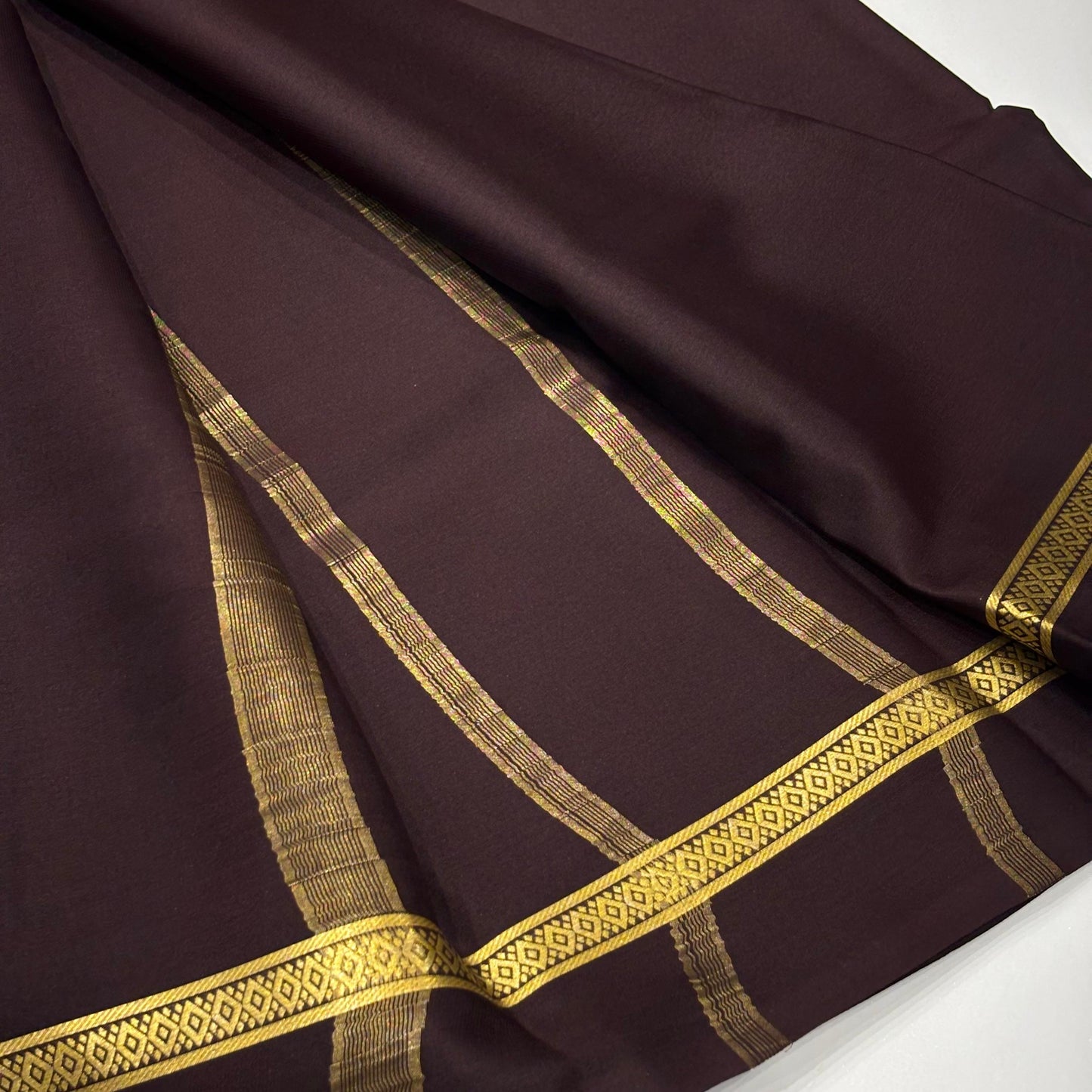 Pure Mysore Crepe Silk Saree