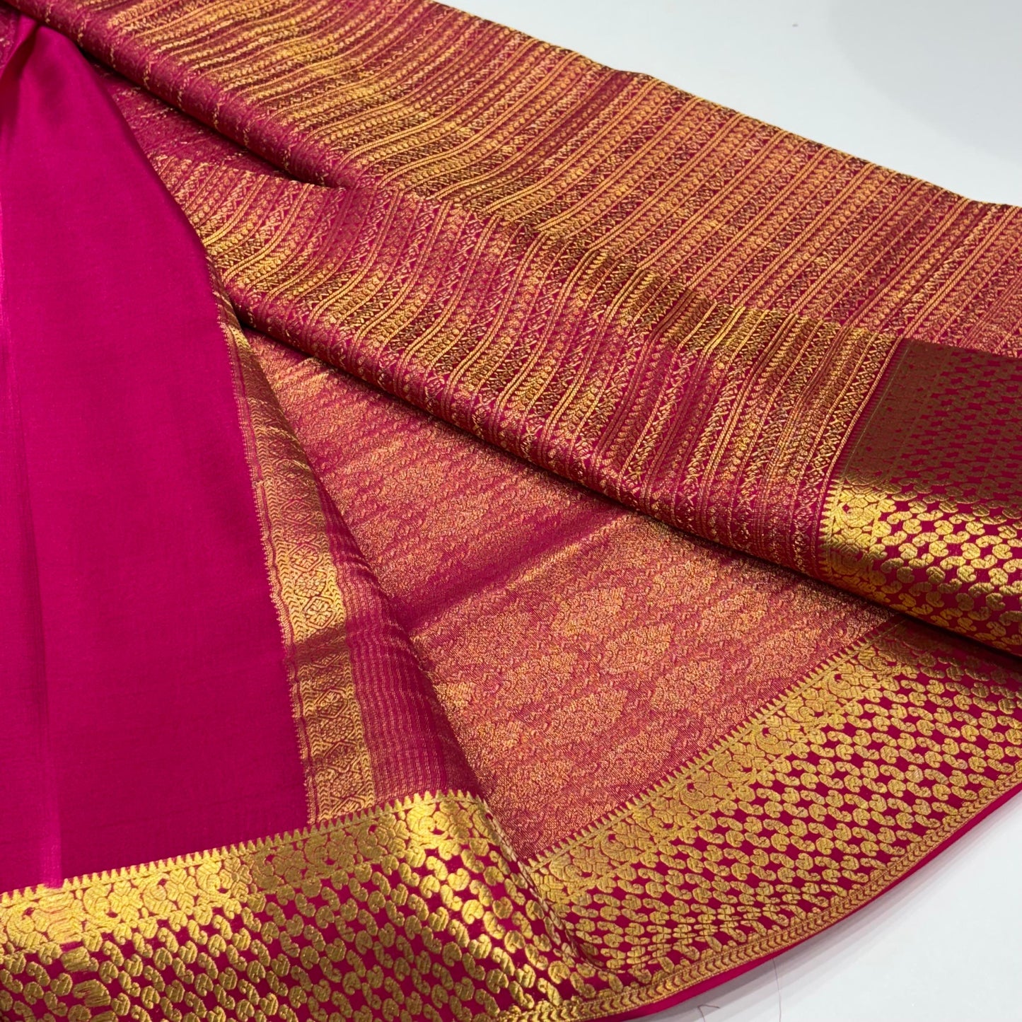 Brocade Pure Mysore Silk Saree