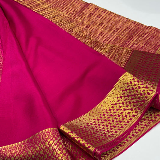 Brocade Pure Mysore Silk Saree