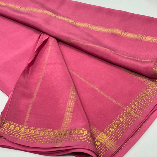 Pure Zari Mysore Silk Saree