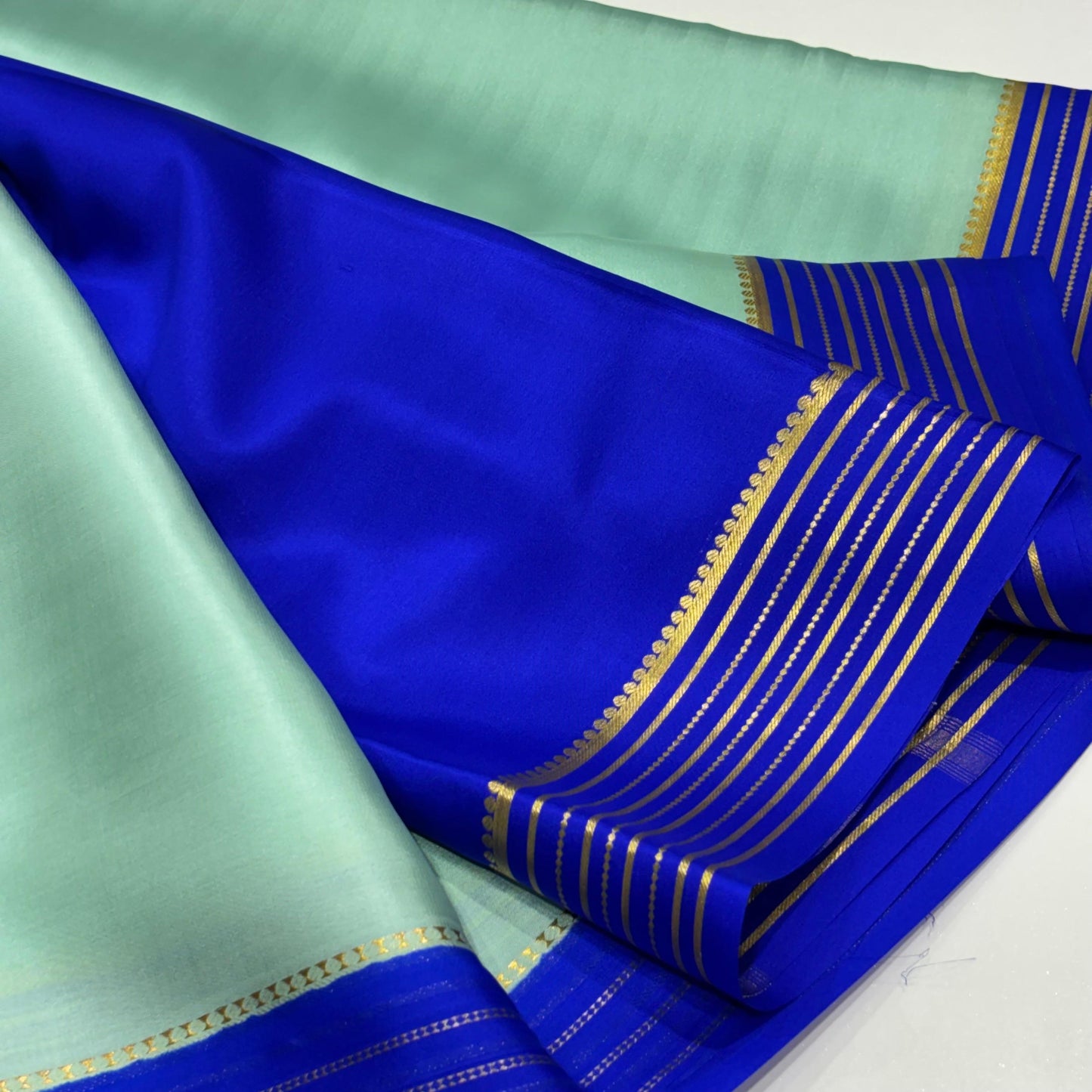 Pure Mysore Crepe Silk Saree