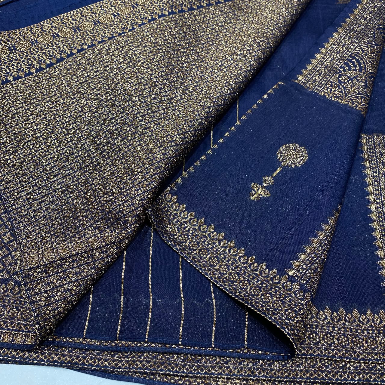 Banarasi Tussar Designer Saree
