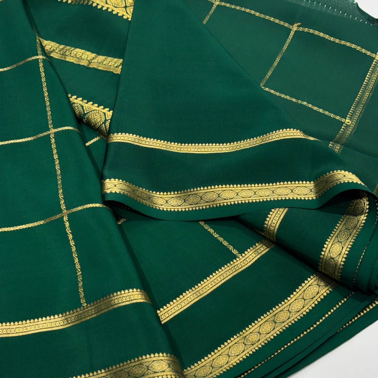 Pure Mysore Crepe Silk Saree
