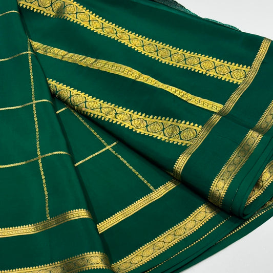 Pure Mysore Crepe Silk Saree
