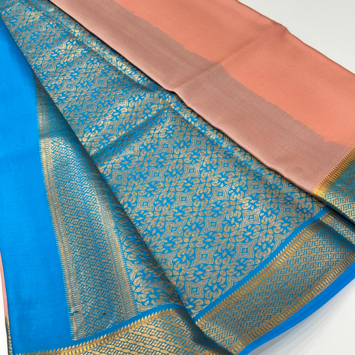 Pure Mysore Crepe Silk Saree