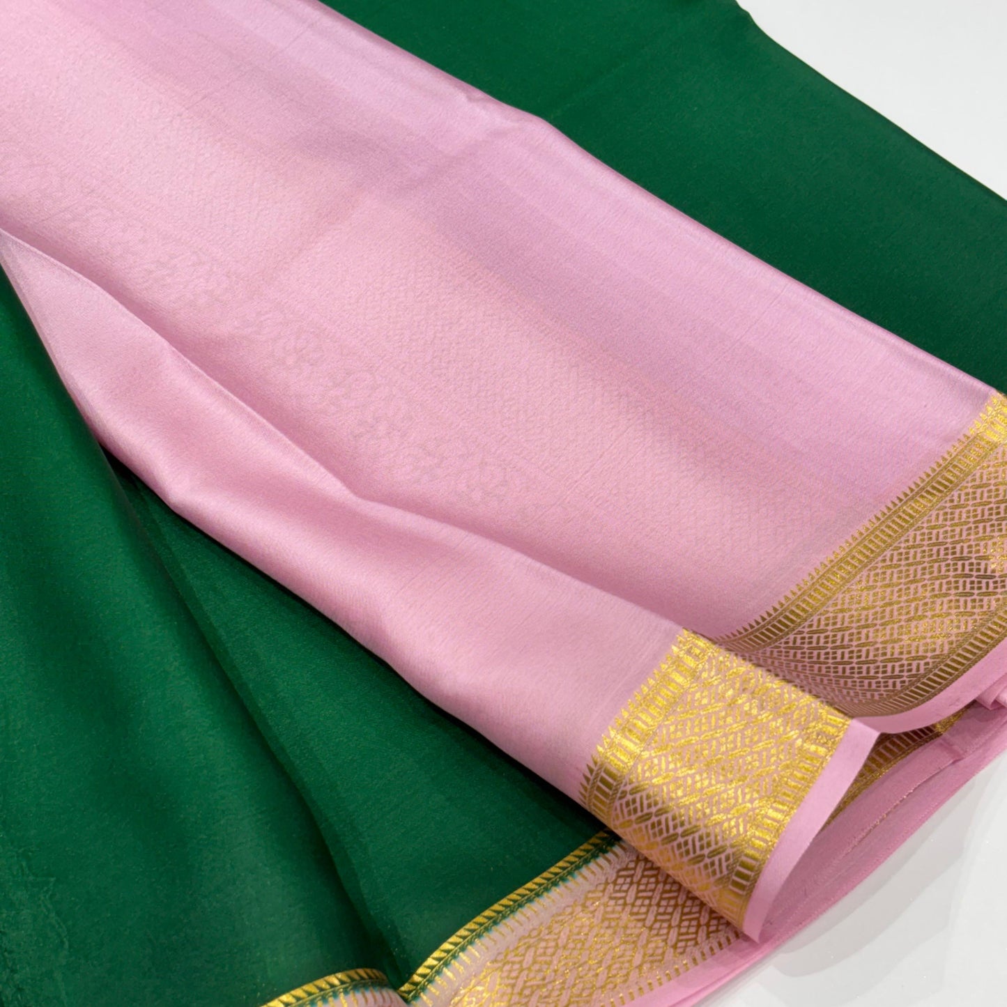 Pure Mysore Crepe Silk Saree