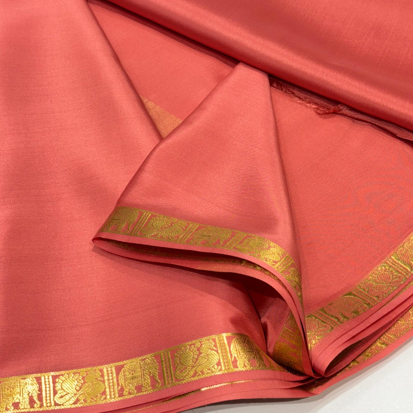 Pure Mysore Crepe Silk Saree