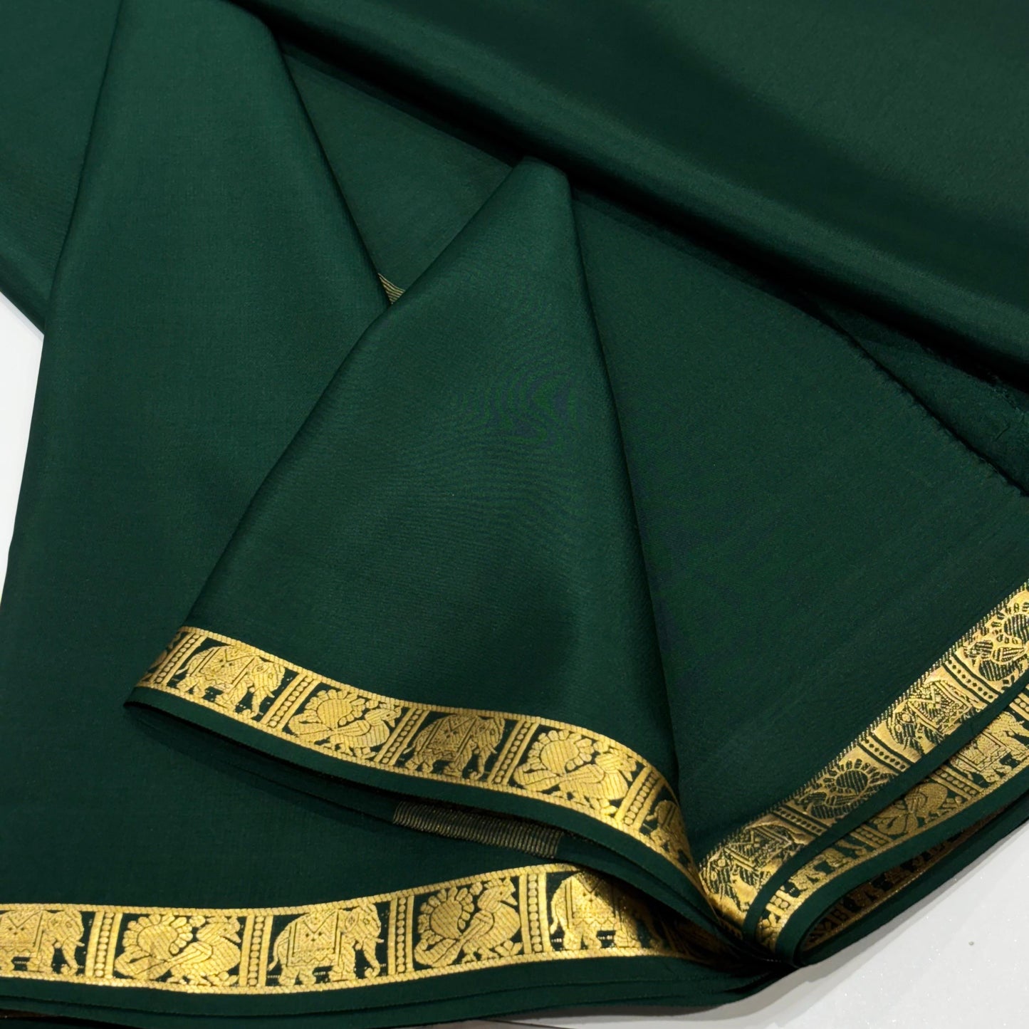 Pure Mysore Crepe Silk Saree